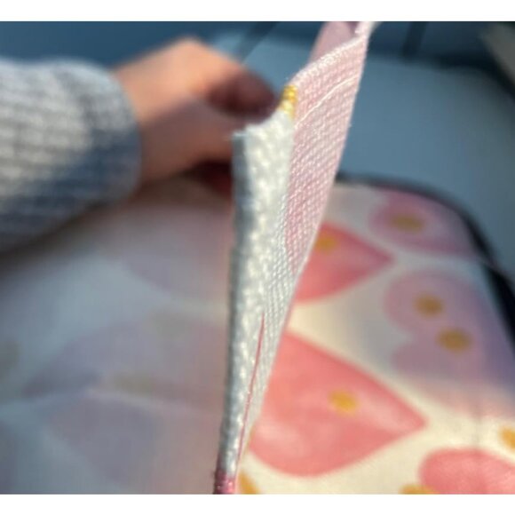 Valentines Day Placemats 8pc Pink Heart Table Decor Wedding Party Decorations - Picture 7 of 7